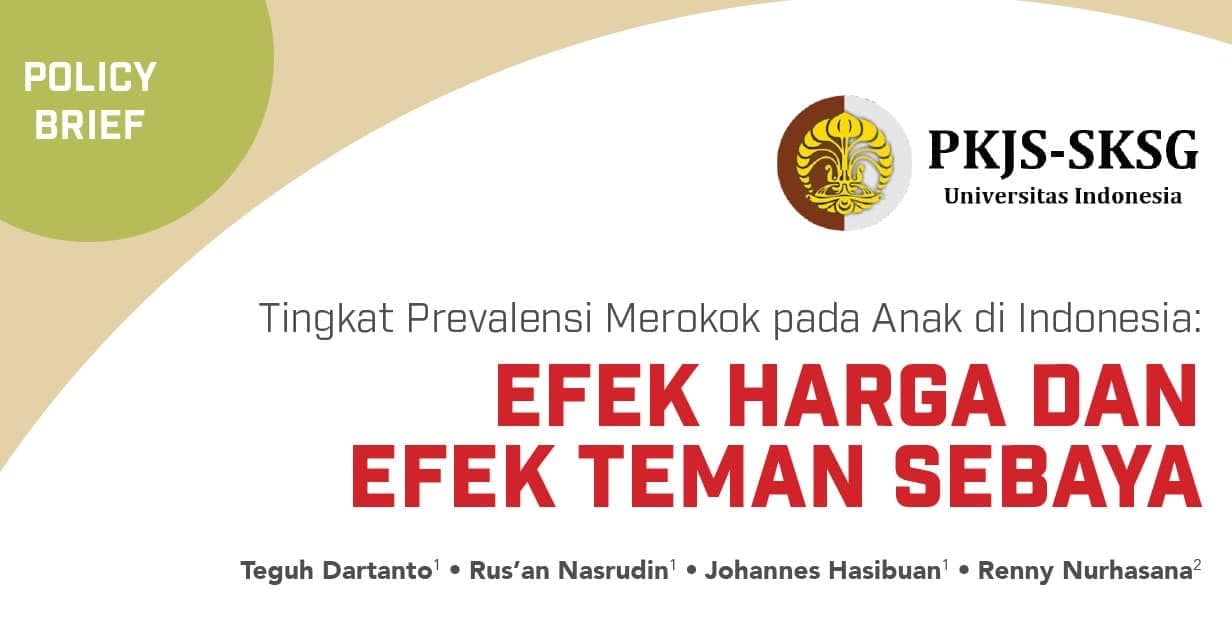 Afordabilitas dan Aksesibilitas Biang Kerok Meningkatnya Perokok Anak