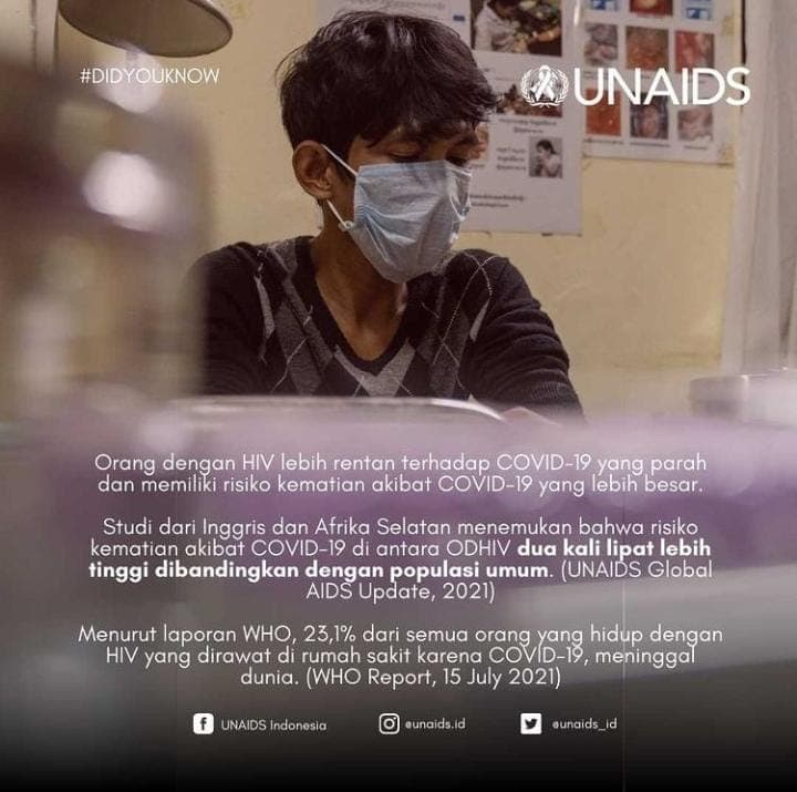 Saat Krisis Terkena Diskriminasi, Orang dengan HIV Alami Beban Ganda di Masa Pandemi