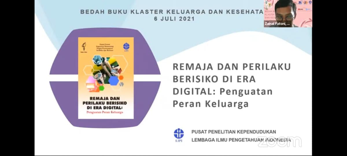 LIPI Rilis Tiga Buku Penelitian Terkait Remaja, Ibu – Anak, dan Lansia
