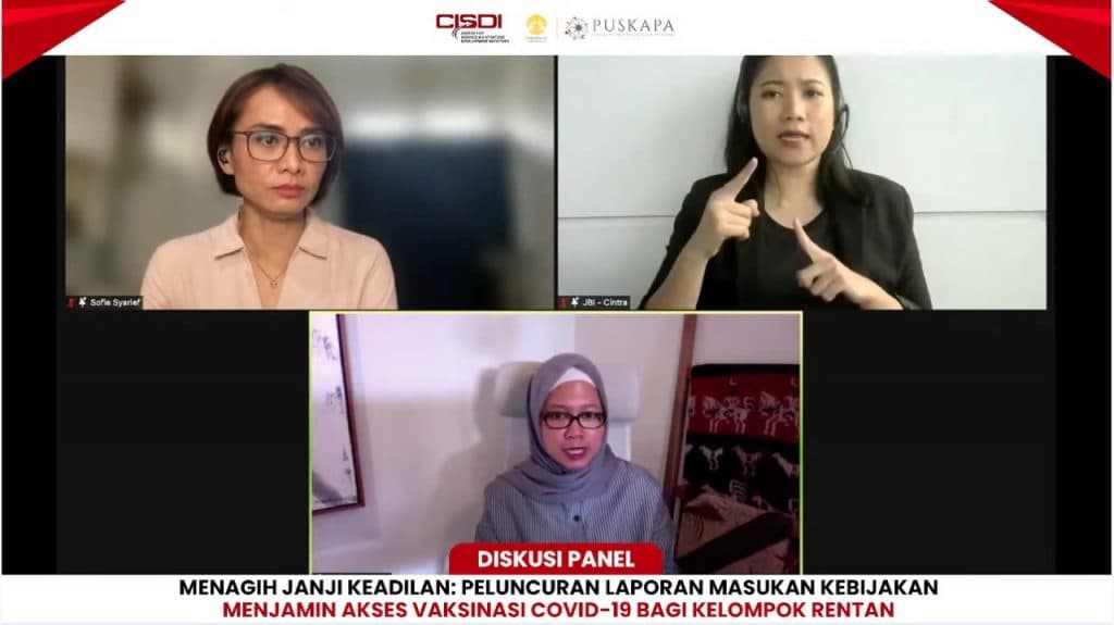 Pemerintah Harus Optimalkan Vaksinasi Kelompok Rentan