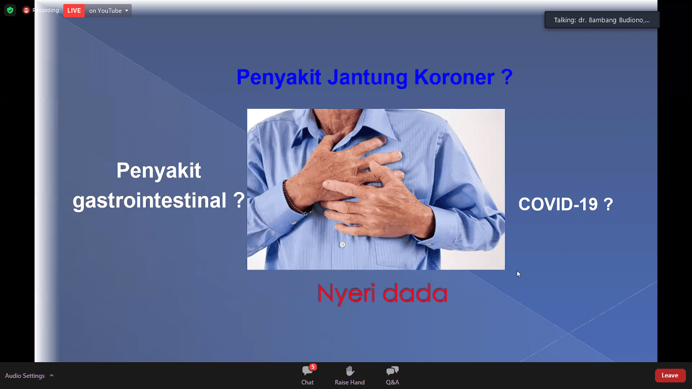Kenali Gejala Nyeri Dada Akibat Lambung, Jantung, dan Covid-19