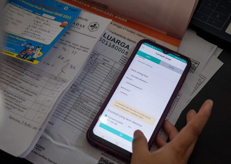 Transformasi Digital Bantu Pendataan Imunisasi Anak