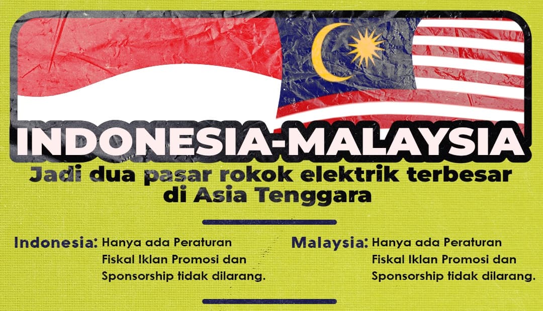 Indonesia dan Malaysia, Dua Pasar Rokok Elektrik Terbesar di Asia Tenggara