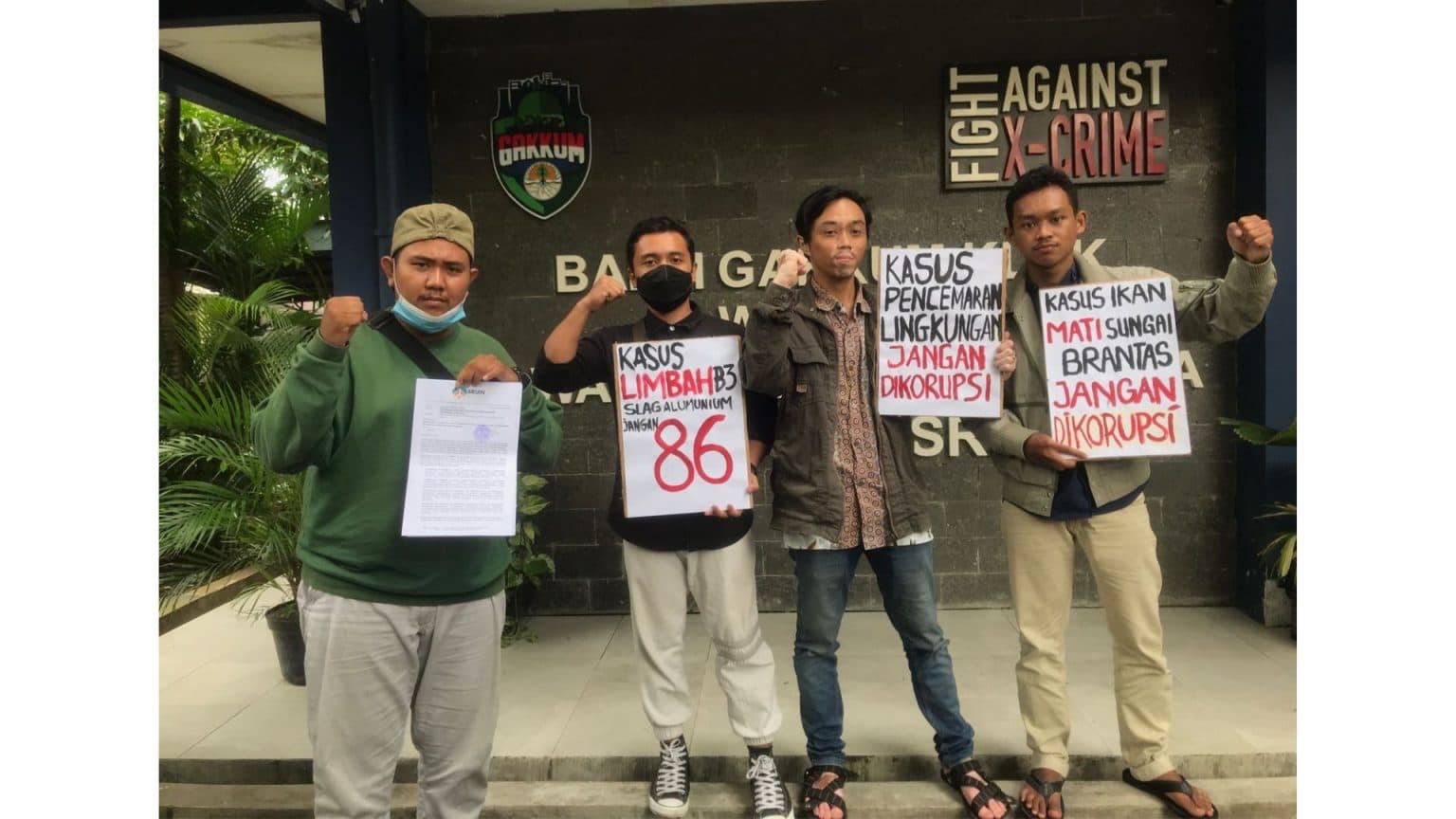 BRUIN Desak GAKKUM-KLHK Tuntaskan Kasus Pencemaran Lingkungan di Jatim