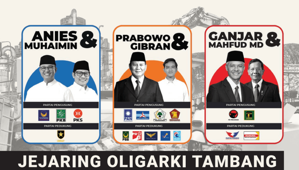 PEMILU 2024: Jerat Tambang di Belakang Pemimpin Masa Depan