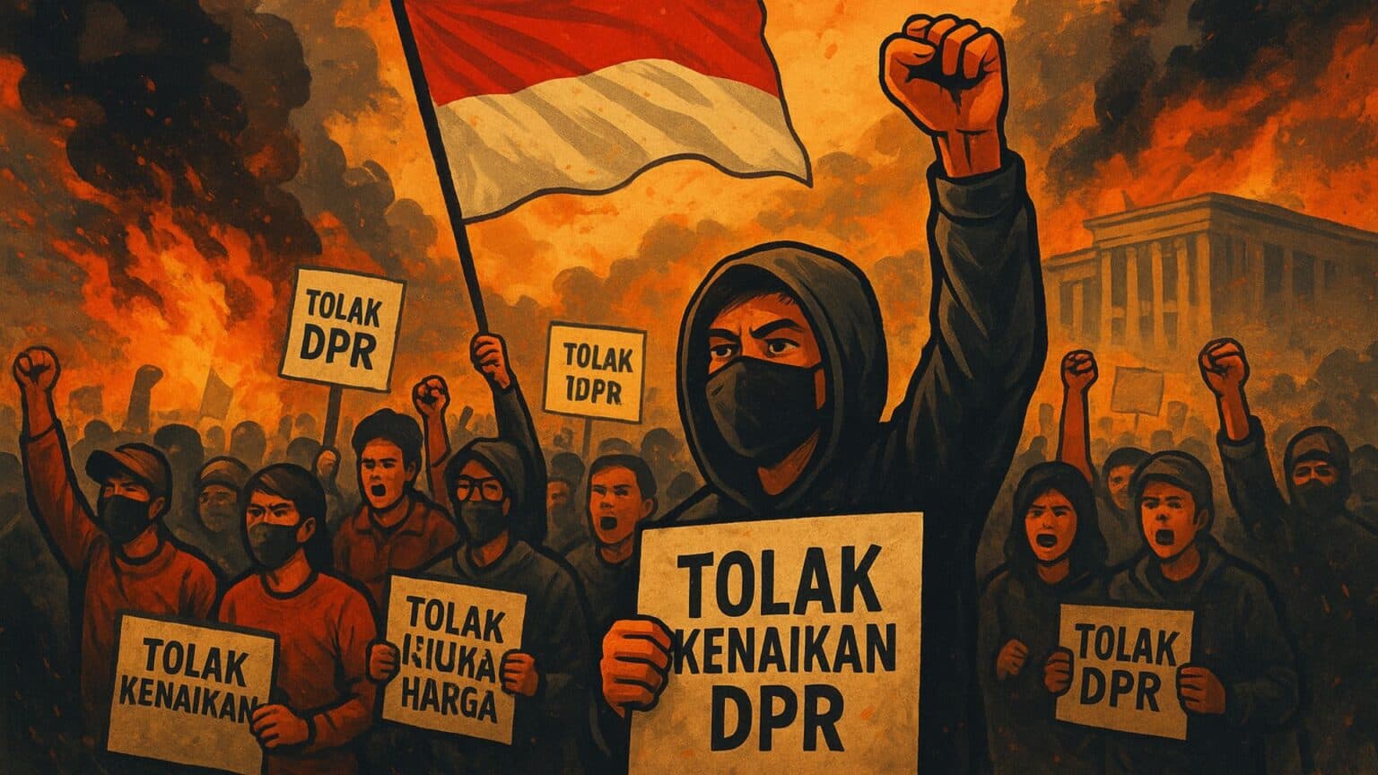 Presiden Prabowo Belum Peka Tangani Aksi Demonstrasi