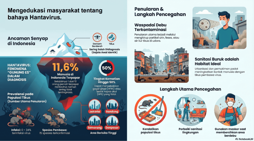 Siapkah Indonesia Hadapi Virus dari Tikus yang Mematikan?