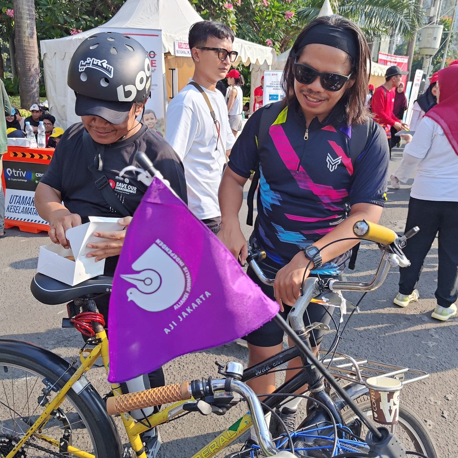 AJI Jakarta Rayakan Hari Tanpa Tembakau Sedunia, Bersepeda Kalibata-Bundaran HI