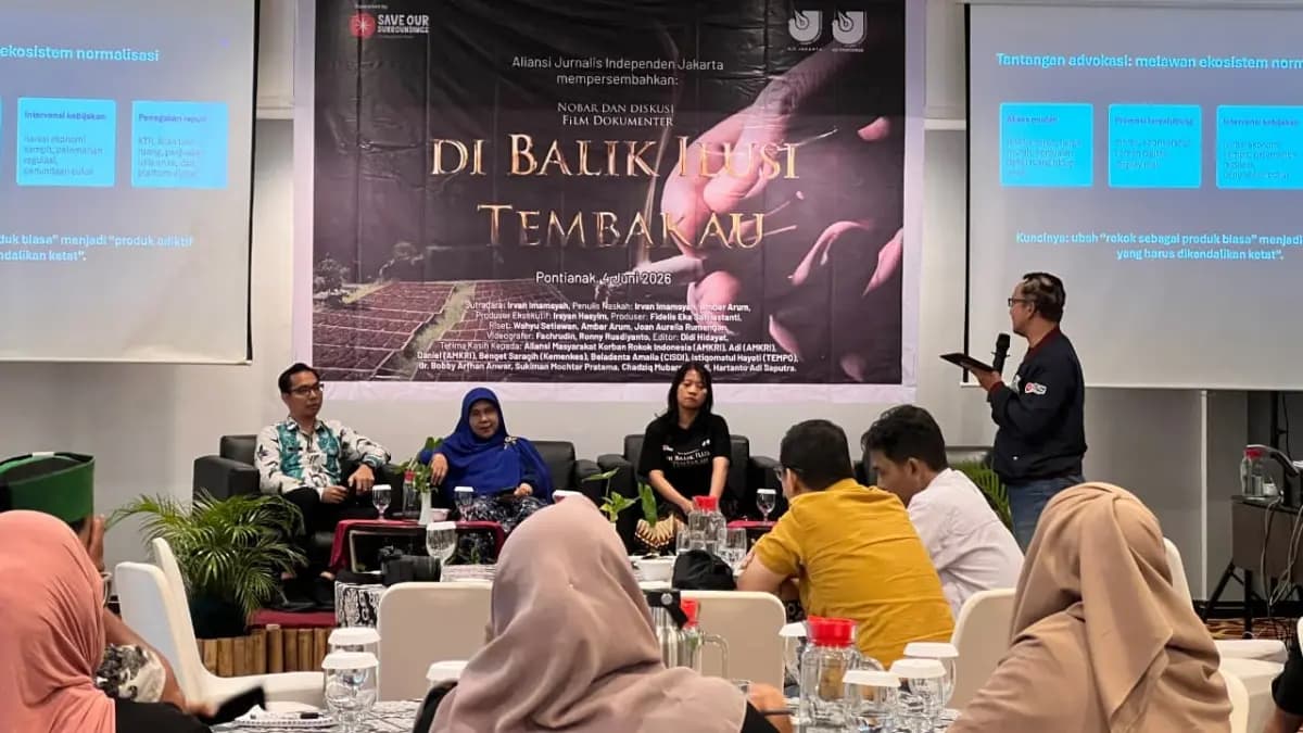 “Di Balik Ilusi Tembakau” Angkat Sisi Kelam Industri Rokok di Djourno Fest 2026