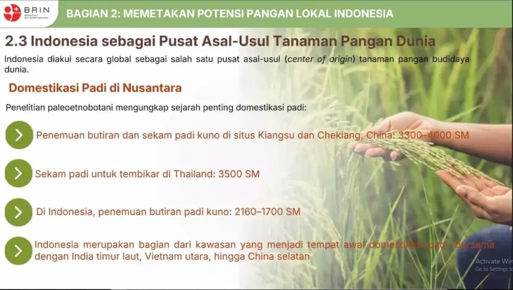 2.564 Spesies Tumbuhan Berpotensi Dikembangkan Sebagai Sumber Pangan