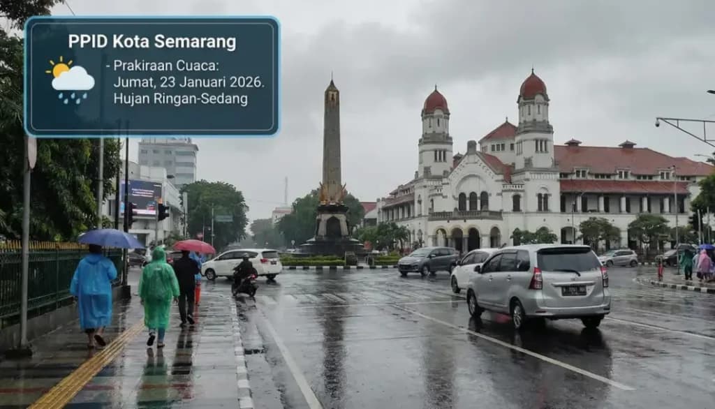 Potensi Air Hujan Semarang 105 Miliar Liter, Hanya 27 Persen Dapat Dimanfaatkan