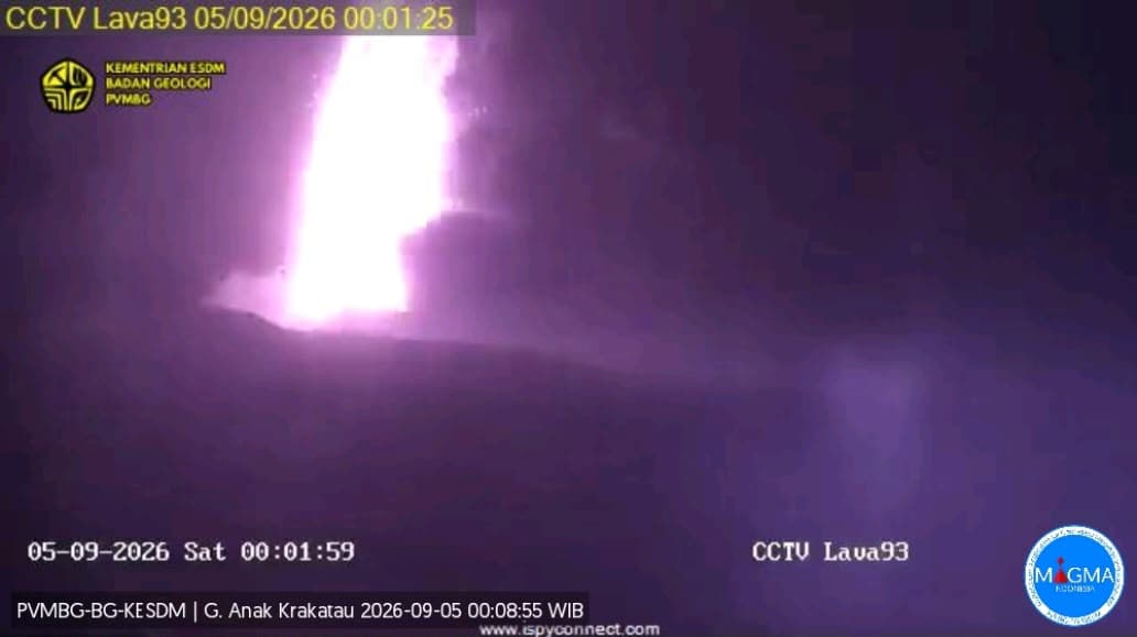 Erupsi Anak Krakatau, BNPB Imbau Masyarakat Tenang dan Waspada