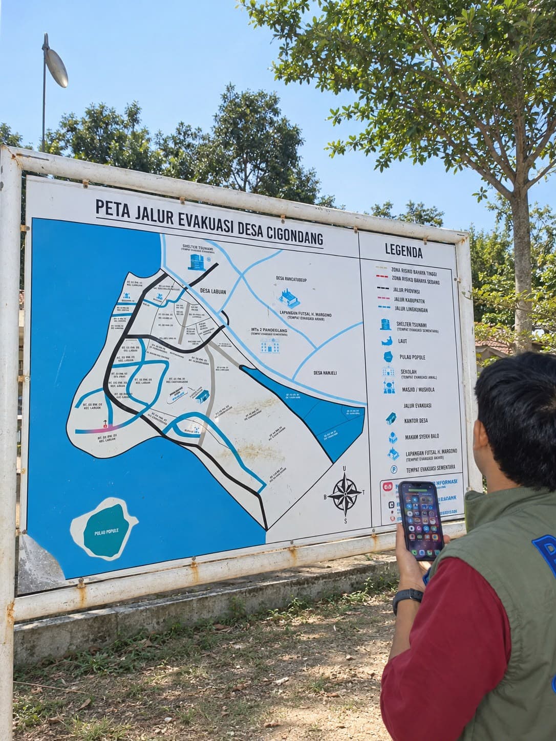 BNPB Perkuat Kesiapsiagaan Masyarakat Pesisir Banten Hadapi Aktivitas Gunung Anak Krakatau