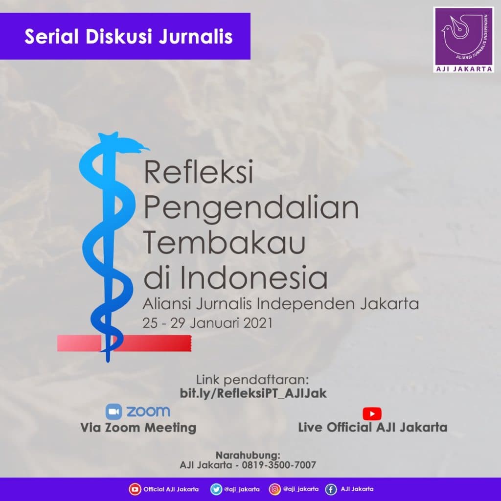 Refleksi Pengendalian Tembakau AJI Jakarta 2021