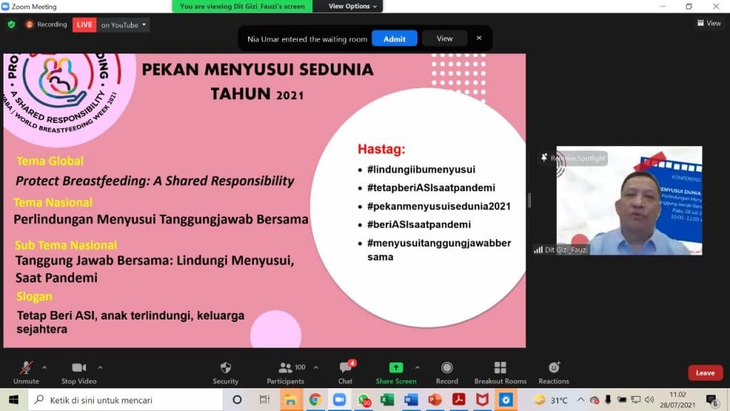 Jangan Hanya Ayah ASI, Kini Saatnya Ada Eyang ASI