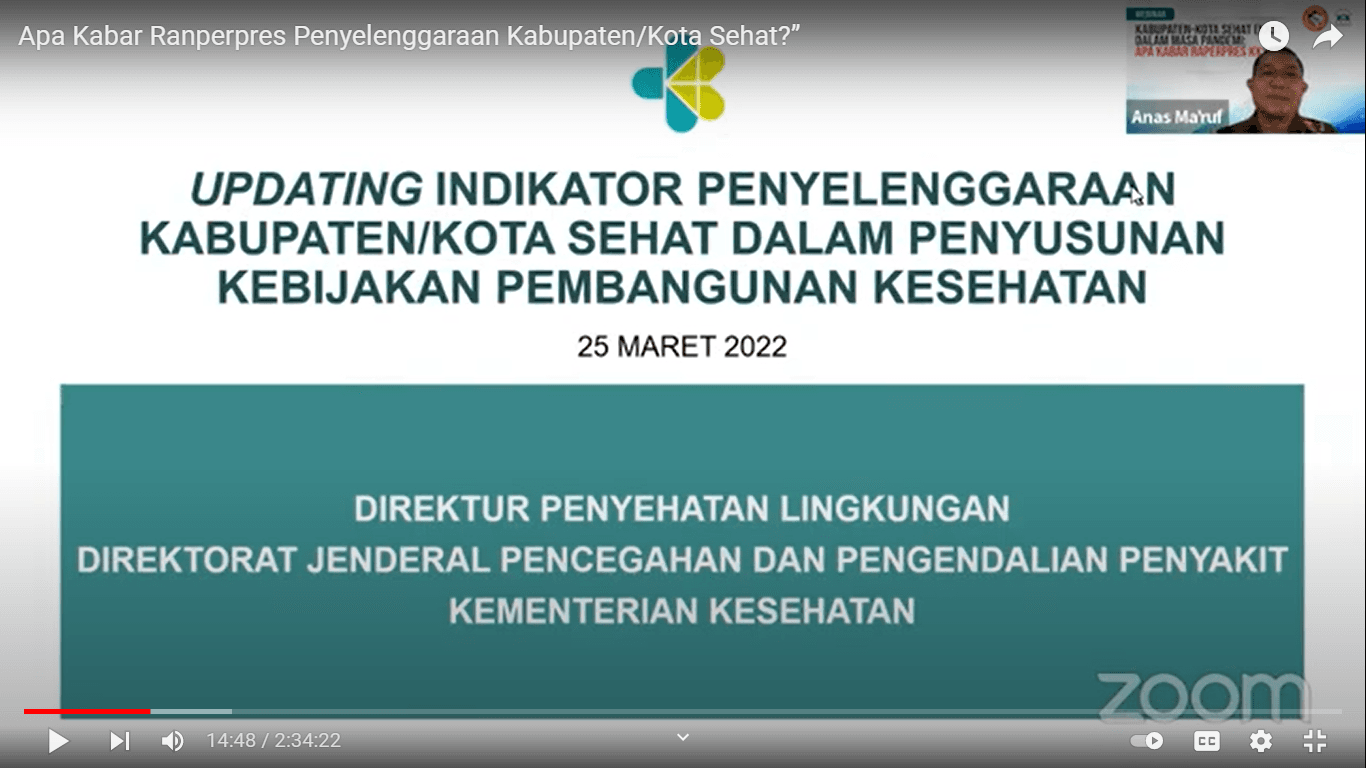 Menanti Perpres Kabupaten Kota Sehat Terbit Tahun 2022