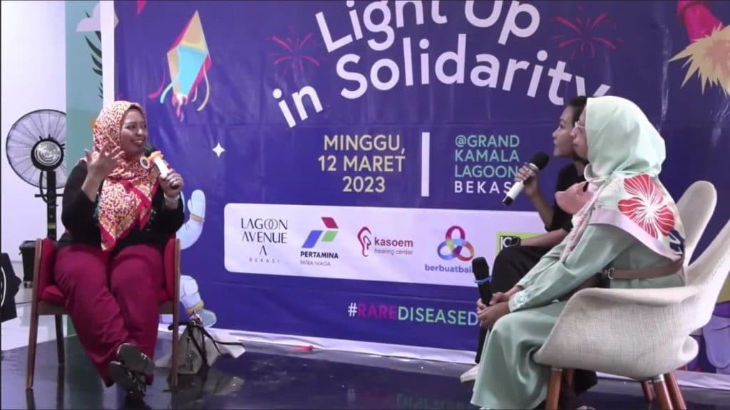Berjumpa Odalangka, Memupuk Kesadaran Penyakit Langka