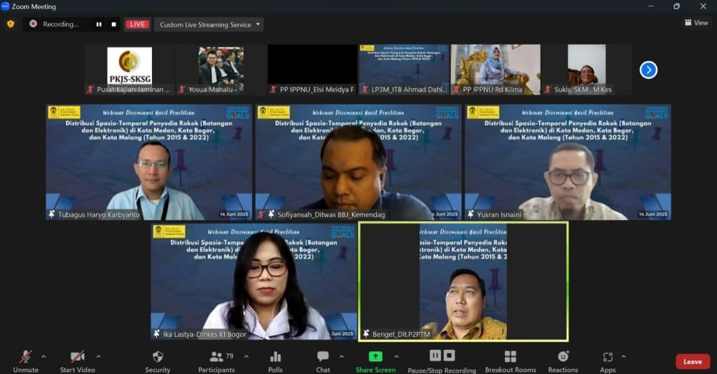 RISET PKJS UI: Makin Padat Masyarakat Konsumsi Zat Adiktif Makin Tak Terkendali