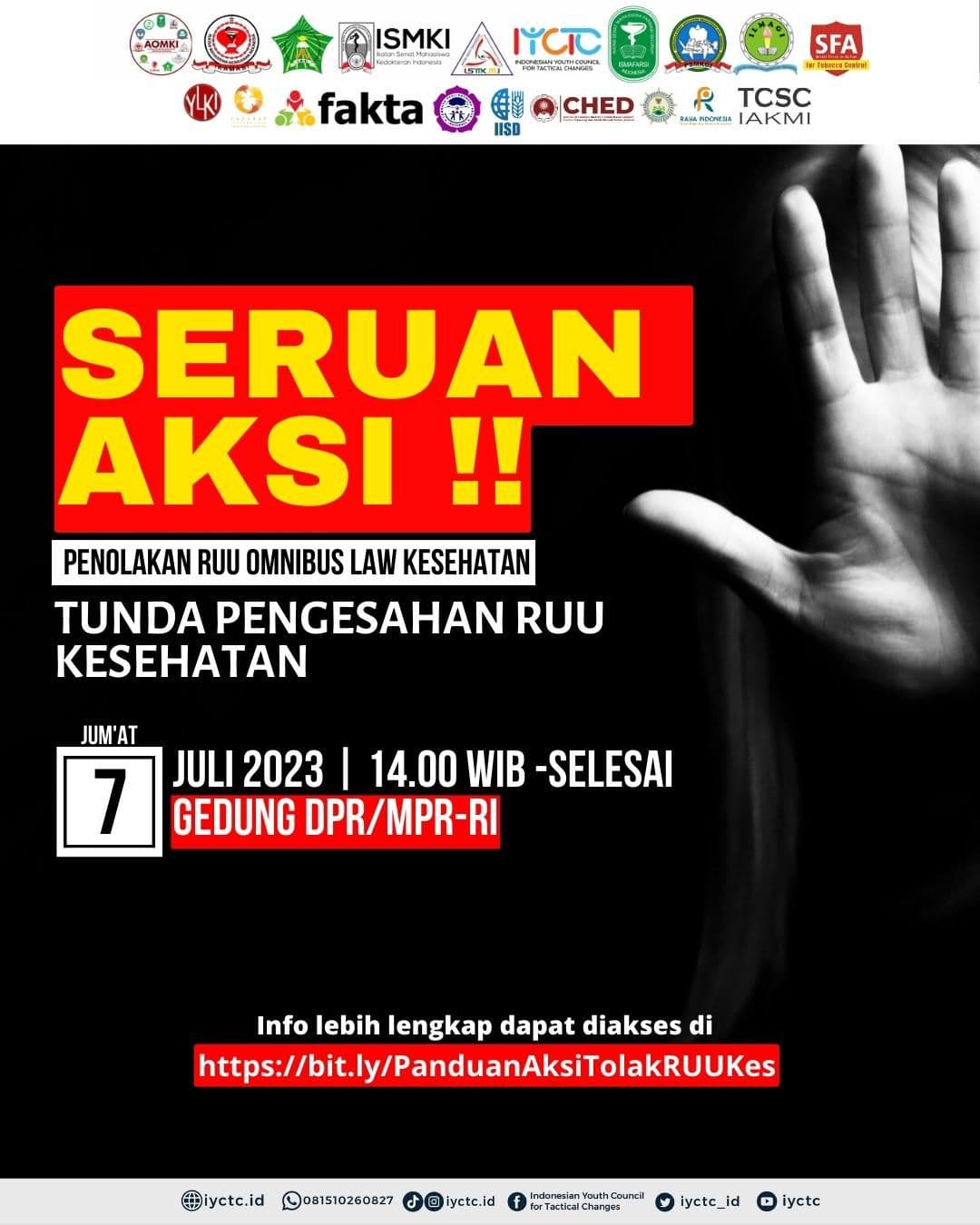 RUU KESEHATAN: Penolakan Berlanjut dengan Aksi dan Hashtag #KitaSemuaBingung