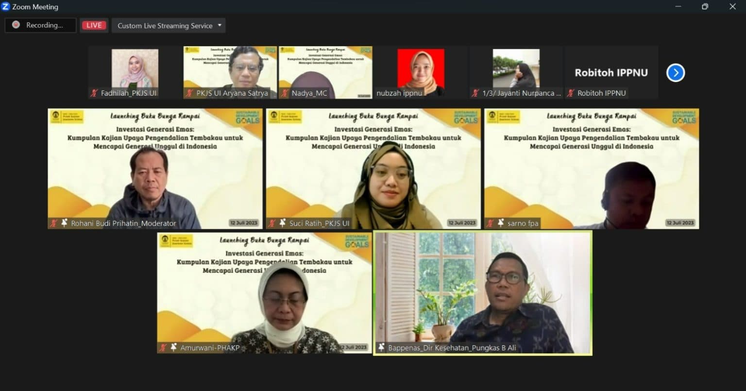 PKJS UI Terbitkan Buku Bunga Rampai Bantu Pemerintah Rumuskan Kebijakan Kesehatan Masyarakat