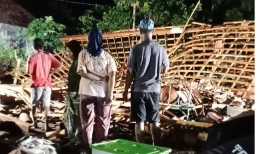BENCANA ALAM: Bantul Diterjang Angin Kencang Hingga Menelan Korban Jiwa