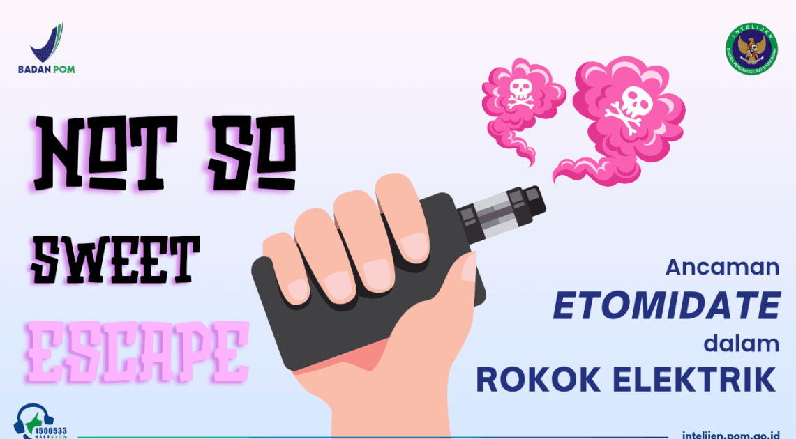 Etomidate dalam Vape, Si Manis yang Beracun
