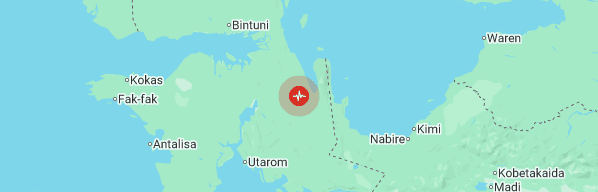 Gempa Bumi Magnitudo 7,3 Guncang Perairan Laut Maluku di Sulawesi Utara