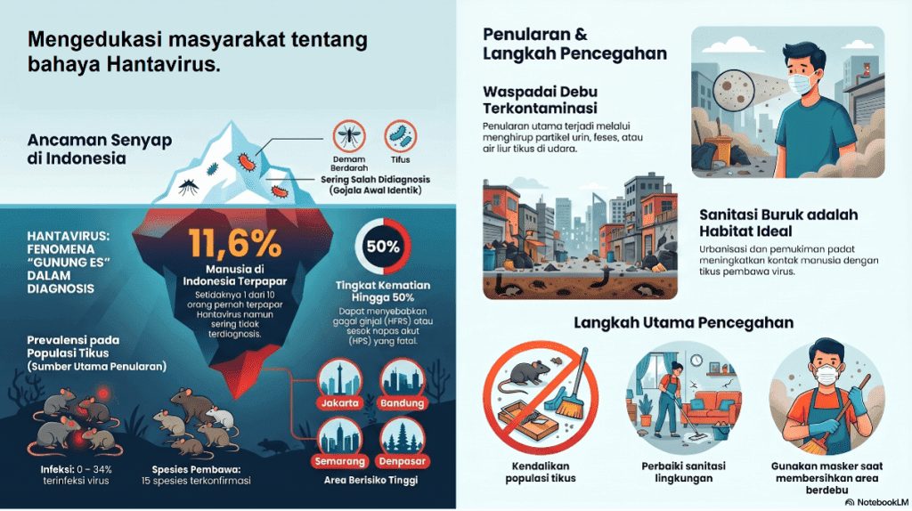 Siapkah Indonesia Hadapi Virus dari Tikus yang Mematikan?