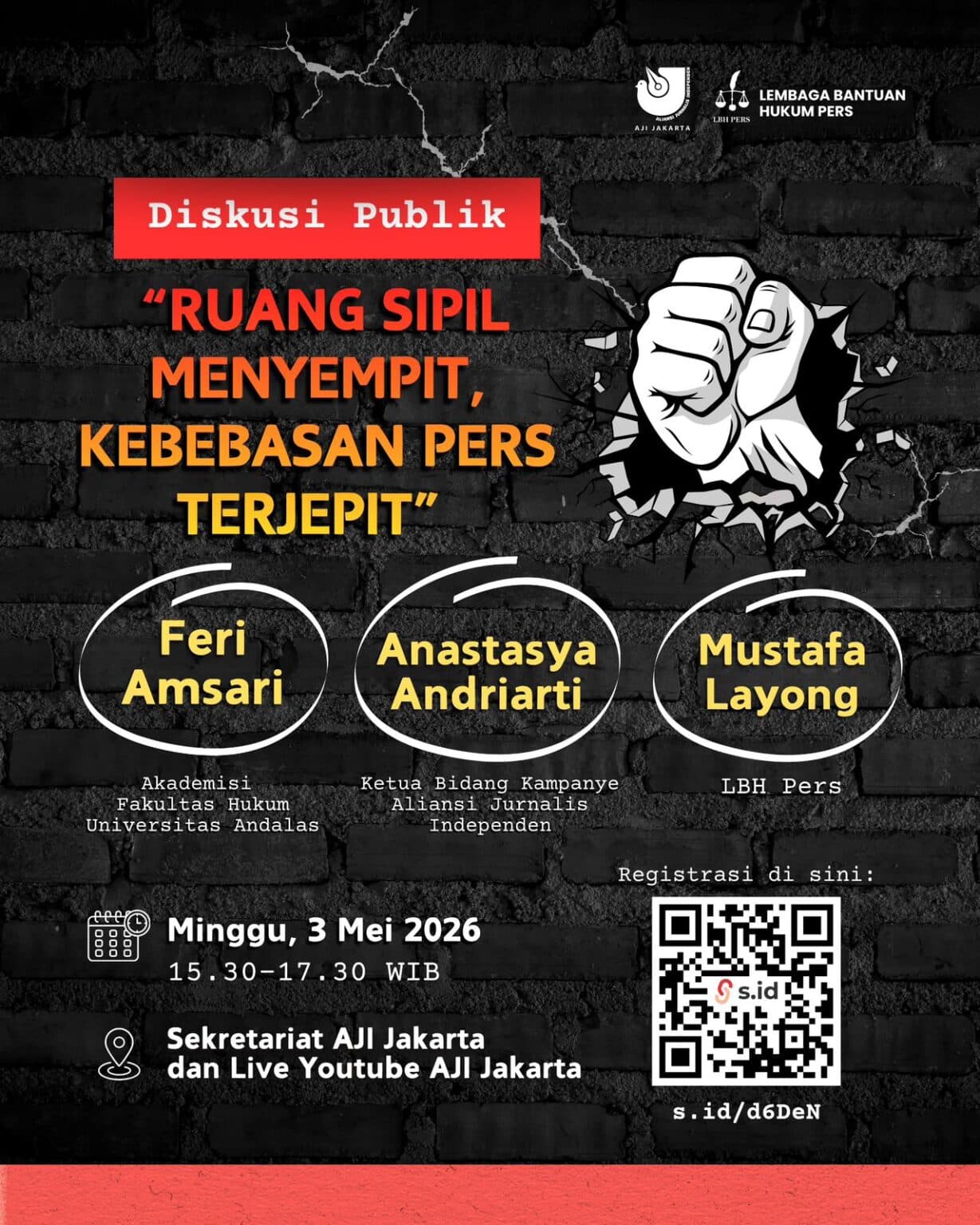AJI Jakarta: Kebebasan Pers Harus Dihormati