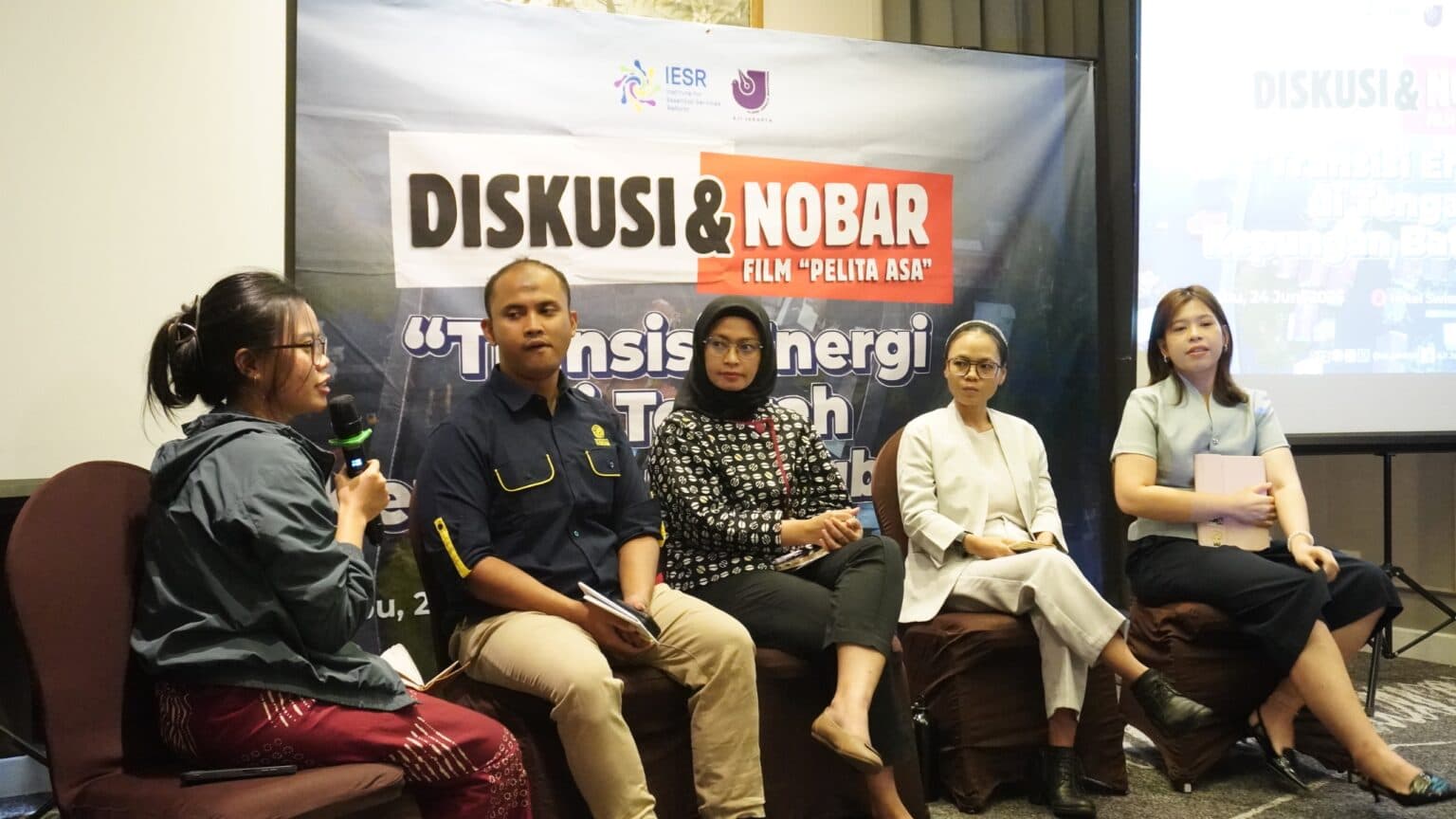 AJI Jakarta dan IESR Nobar Film “Pelita Asa”, Angkat Tantangan Transisi Energi