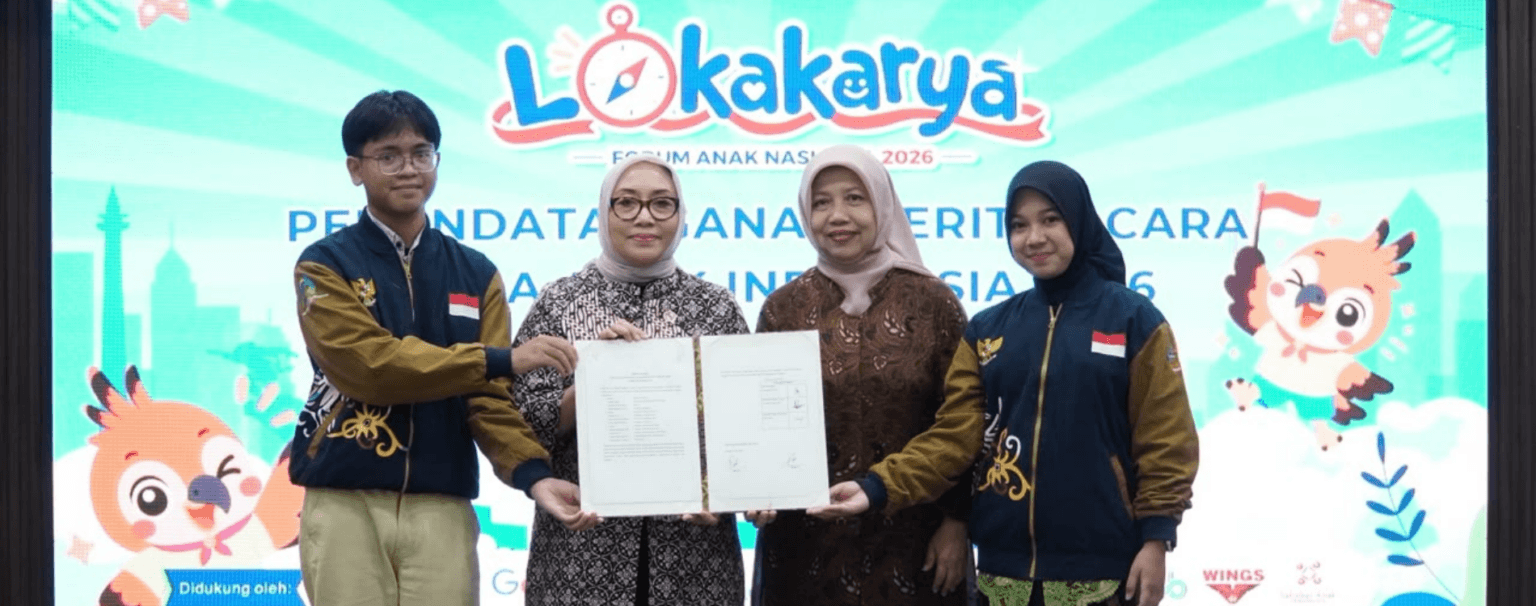 Terima Berita Acara Suara Anak Indonesia, Menteri PPPA: Ini Amanat Konstitusi
