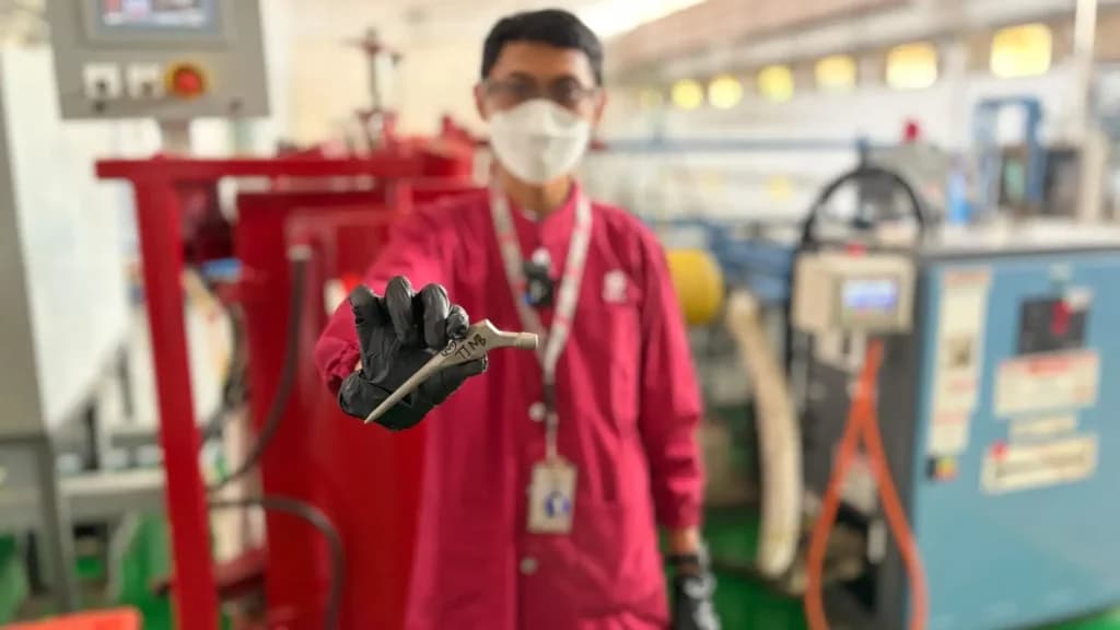 BRIN Kembangkan Paduan Titanium untuk Implan Medis
